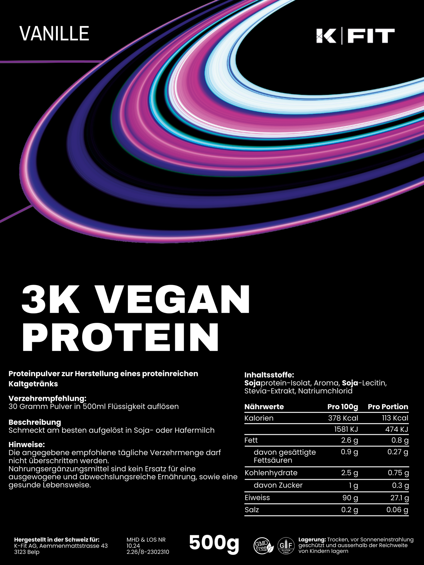3K Vegan Protein